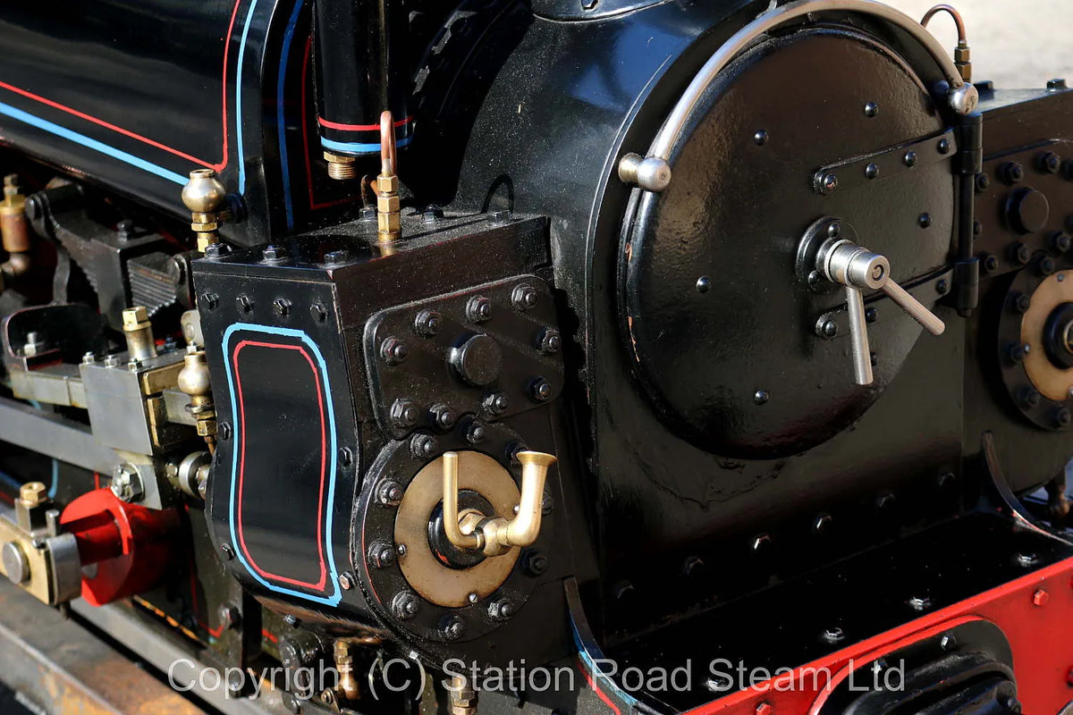 7 1/4 inch gauge Hunslet Penrhyn class 0-4-0ST "Blanche"