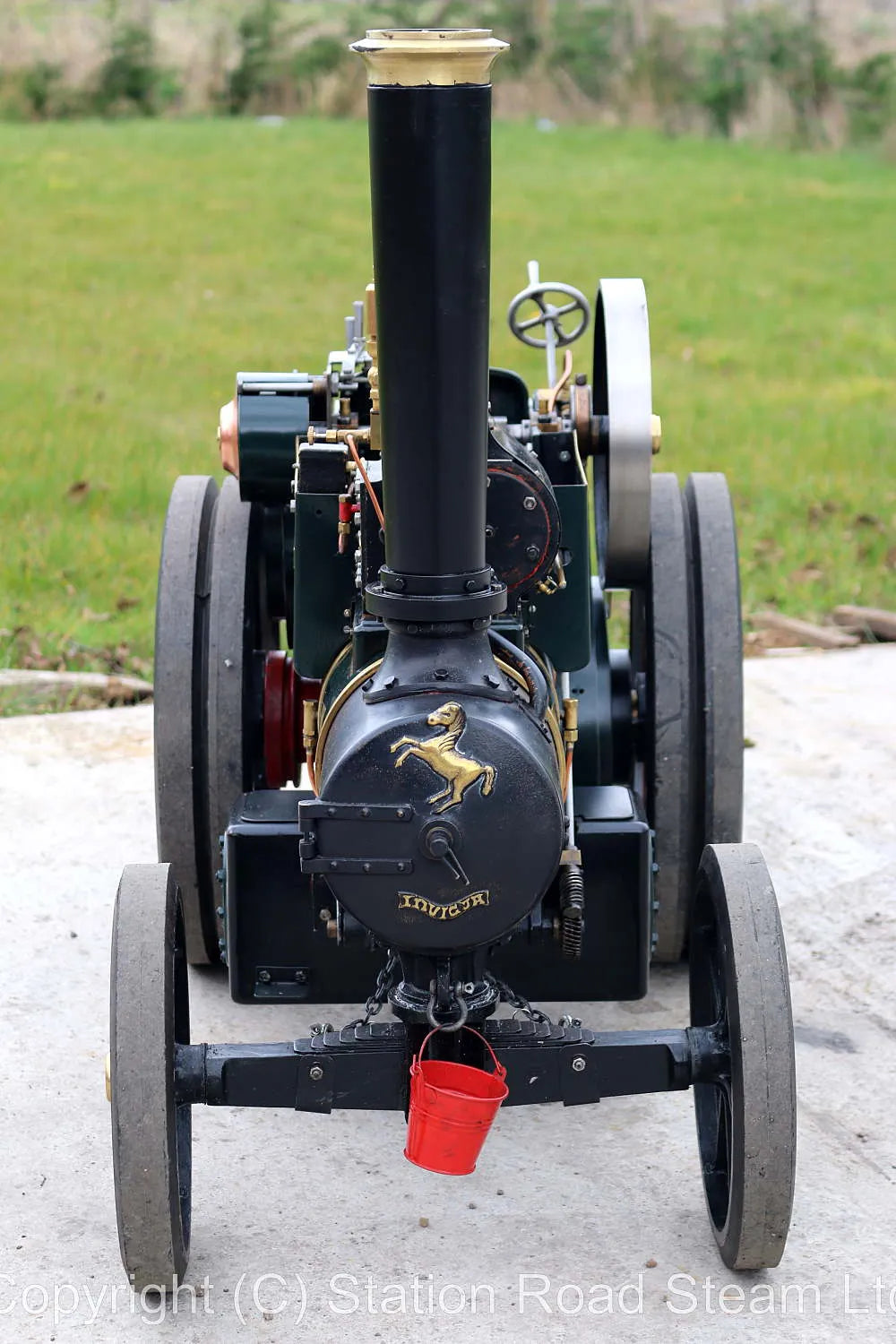 3 inch scale Aveling & Porter steam tractor