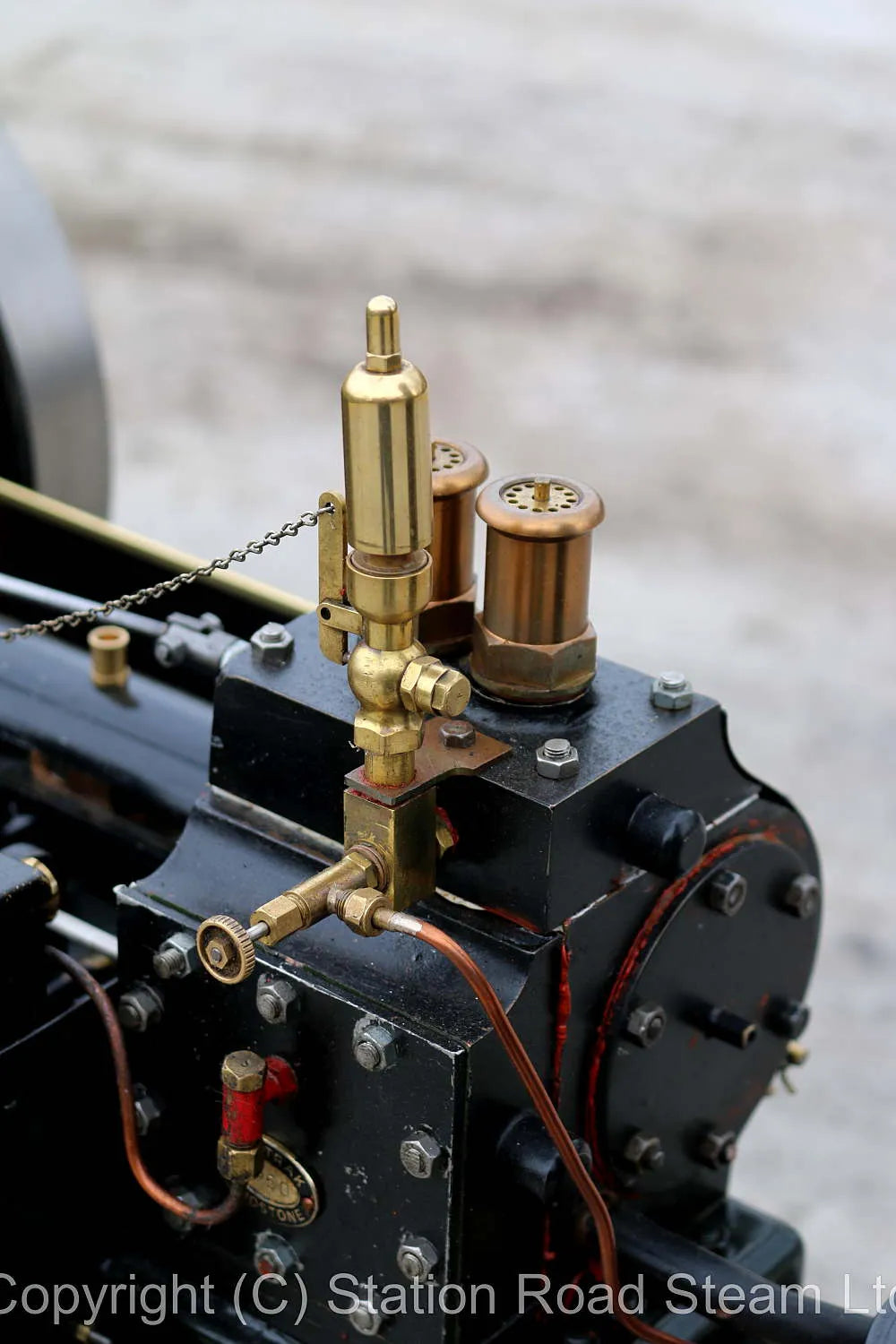 3 inch scale Aveling & Porter steam tractor