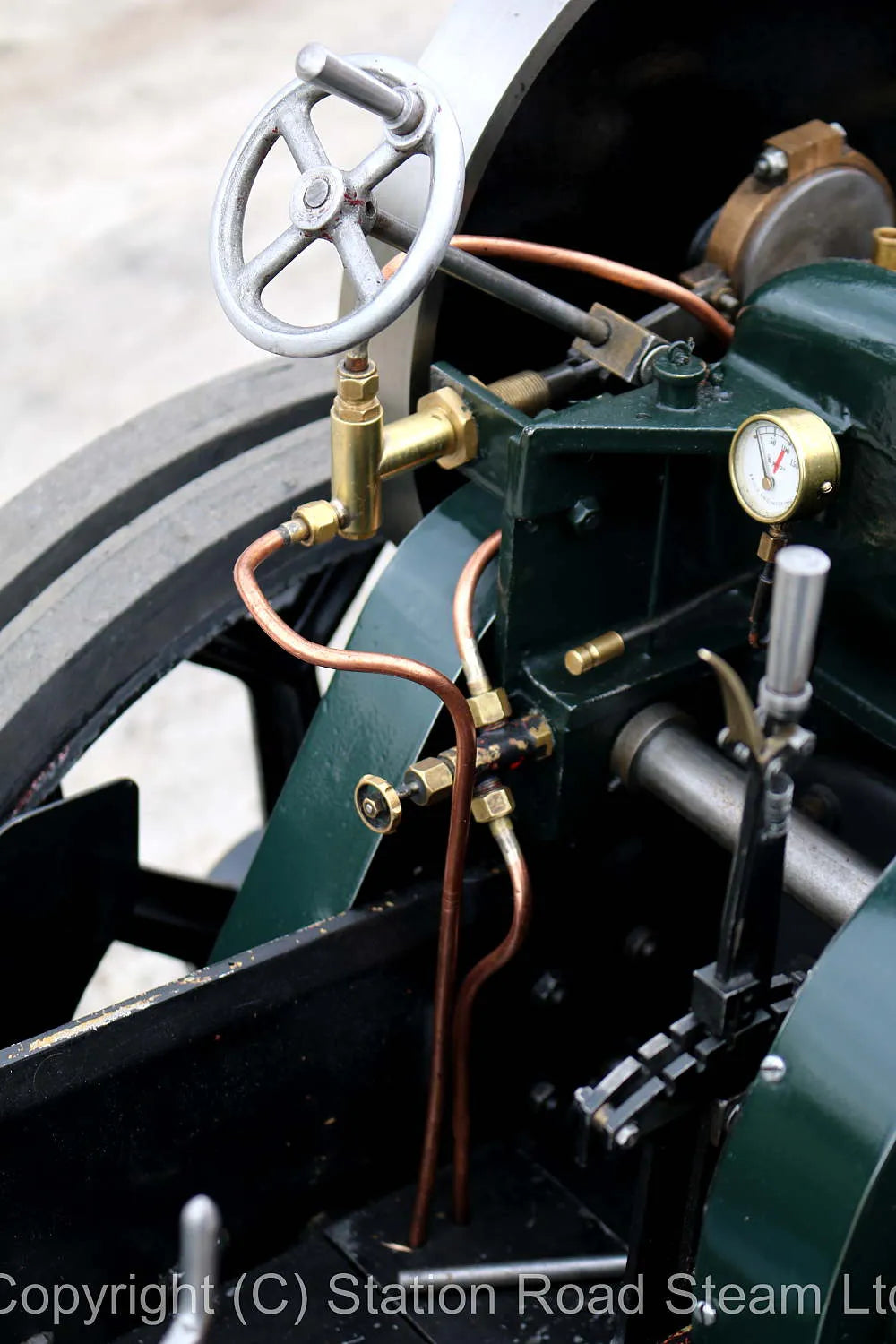 3 inch scale Aveling & Porter steam tractor