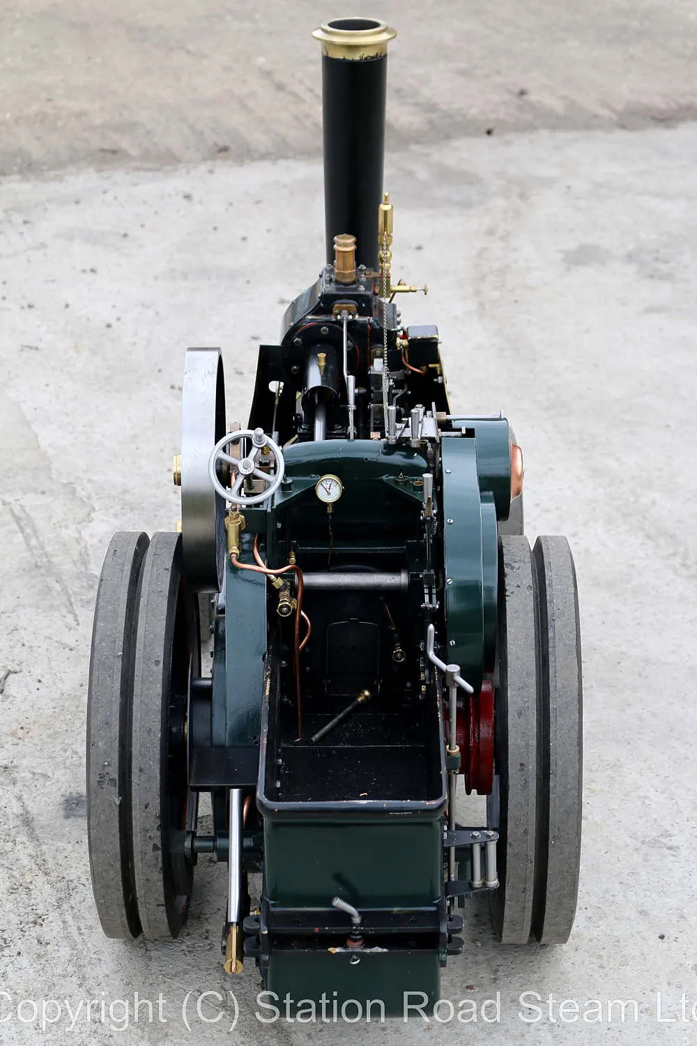 3 inch scale Aveling & Porter steam tractor
