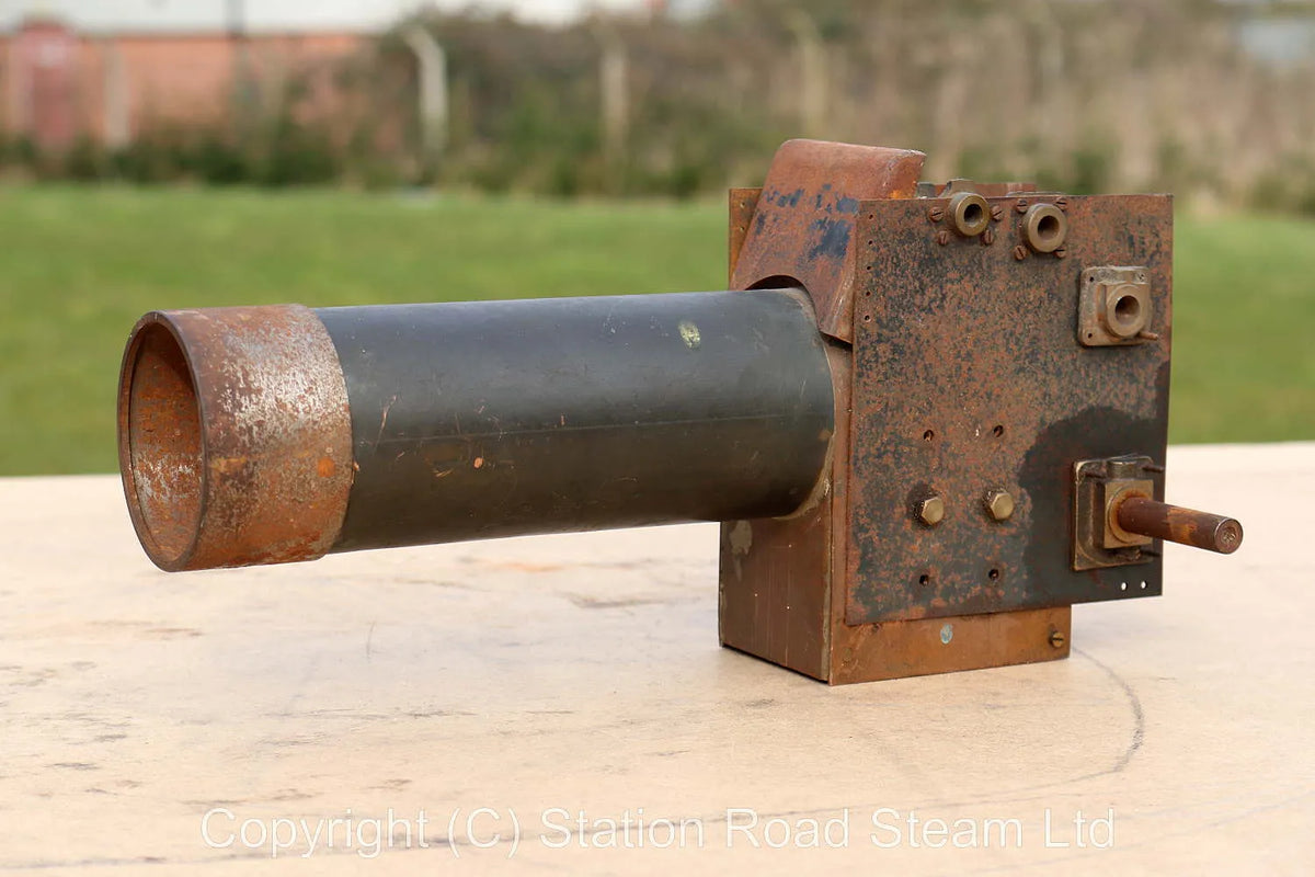 Greenly traction engine, castings, part-built boiler