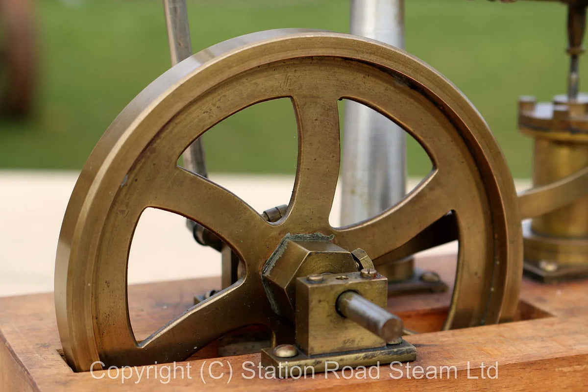 Small scratch built beam engine