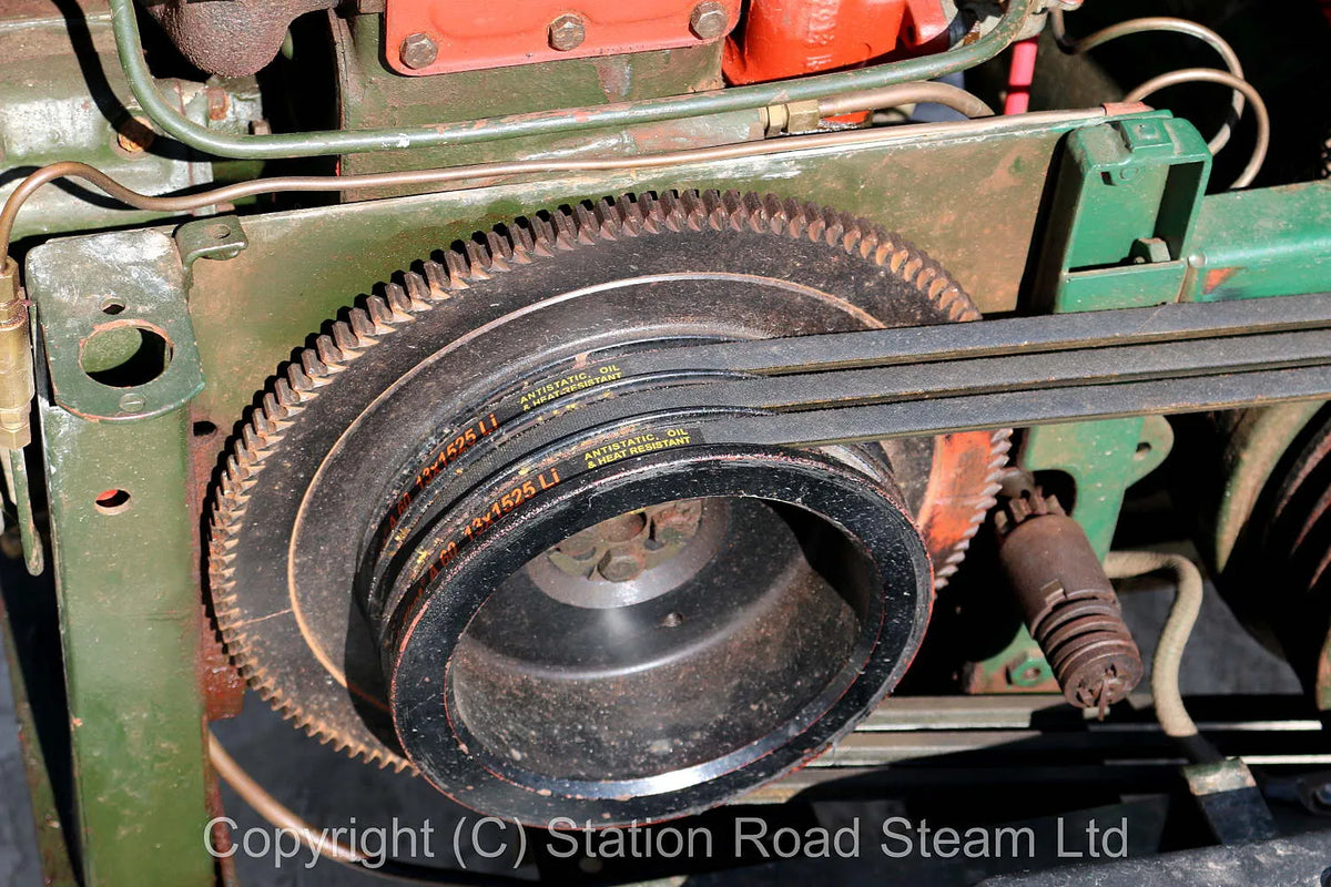 Coventry Climax generator on trailer