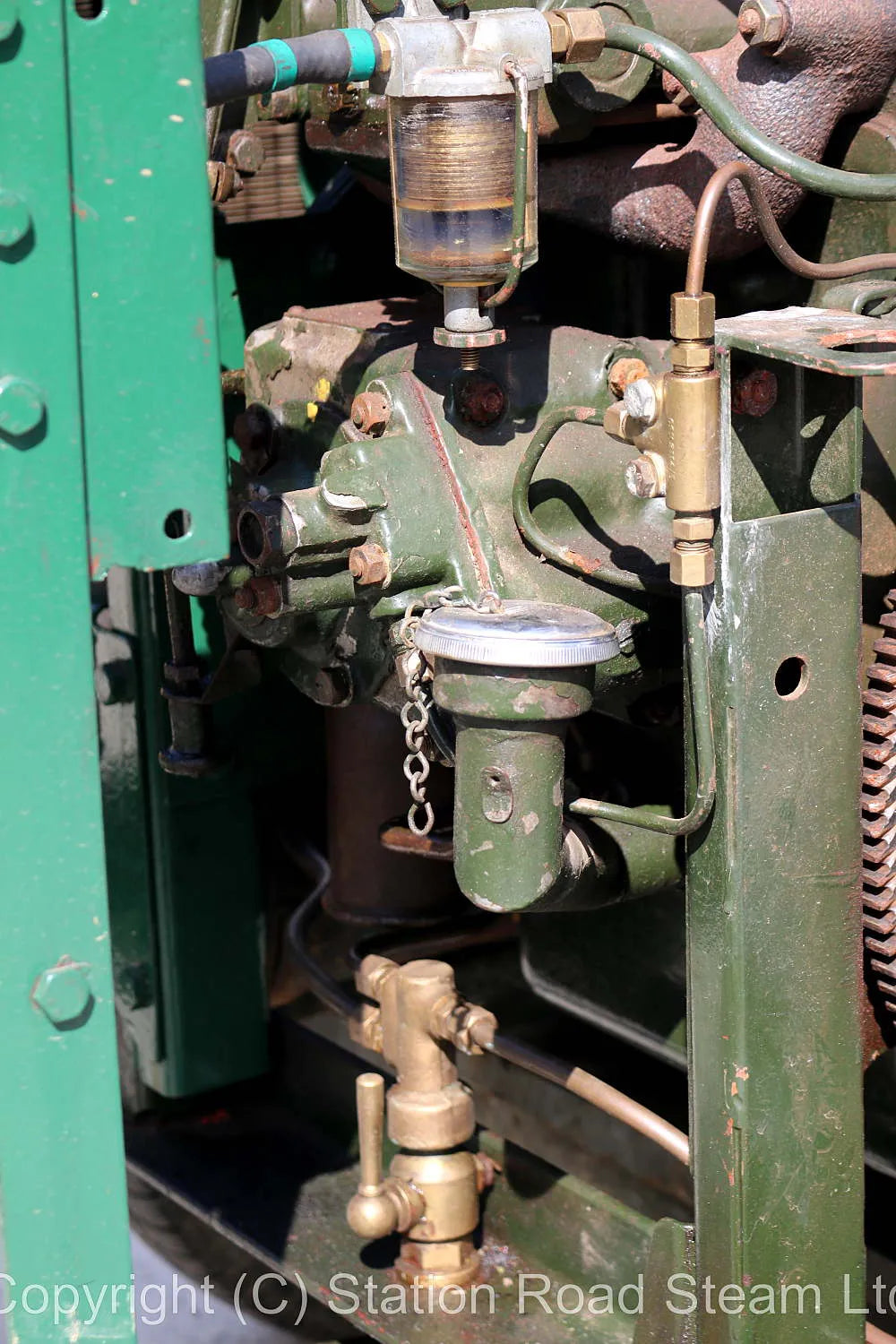 Coventry Climax generator on trailer