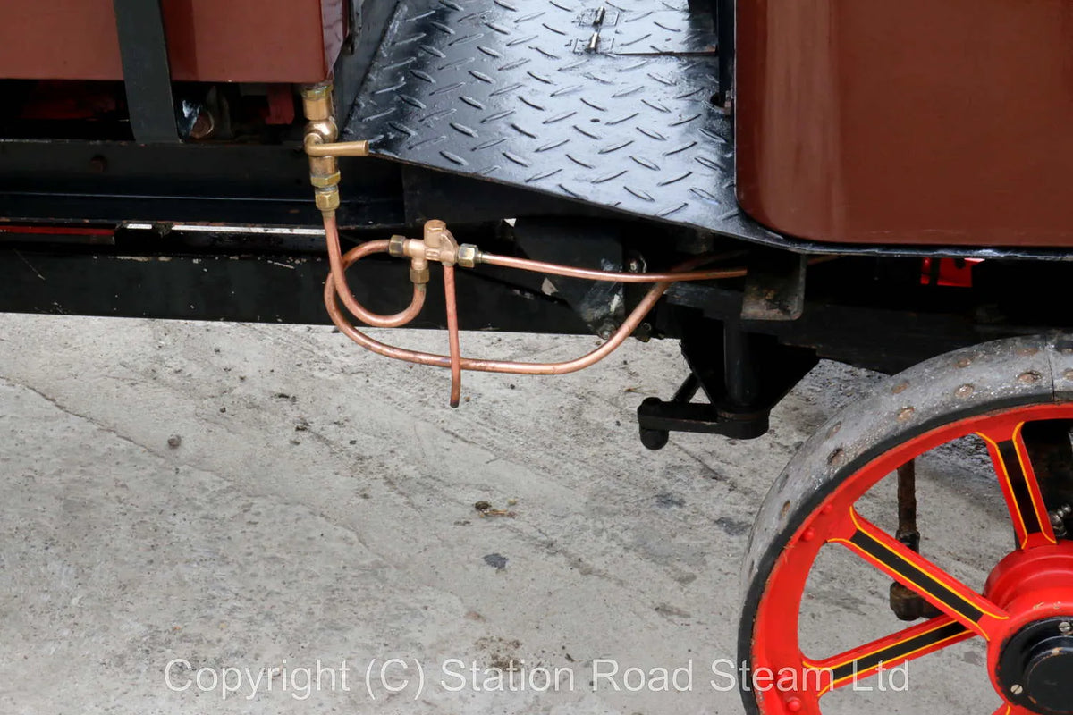 6 inch scale Burrell steam wagon