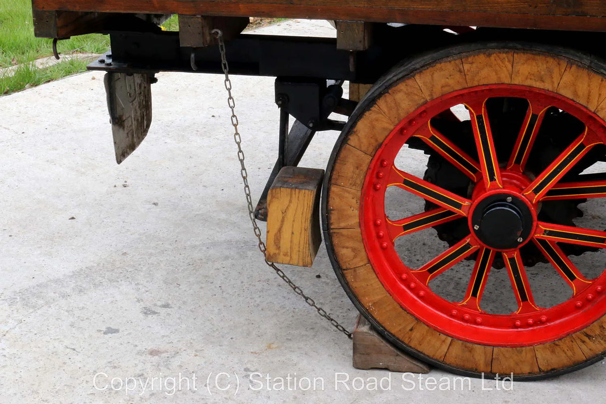 6 inch scale Burrell steam wagon