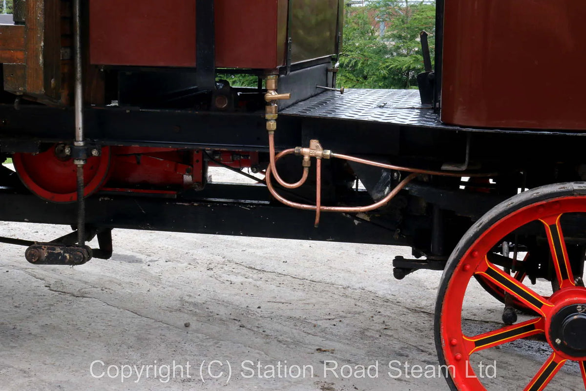 6 inch scale Burrell steam wagon