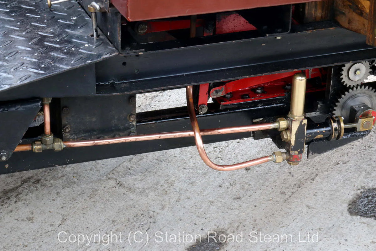 6 inch scale Burrell steam wagon