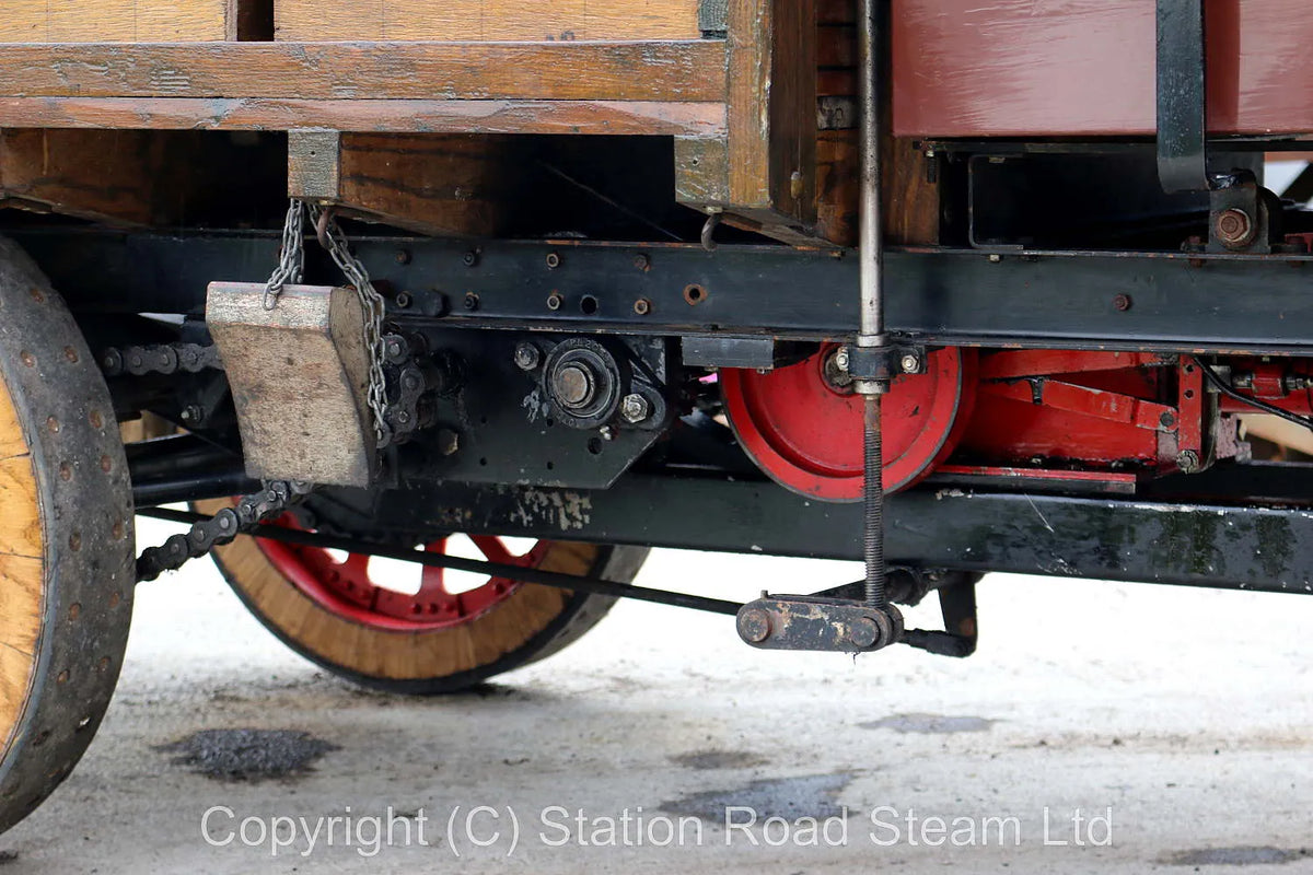 6 inch scale Burrell steam wagon