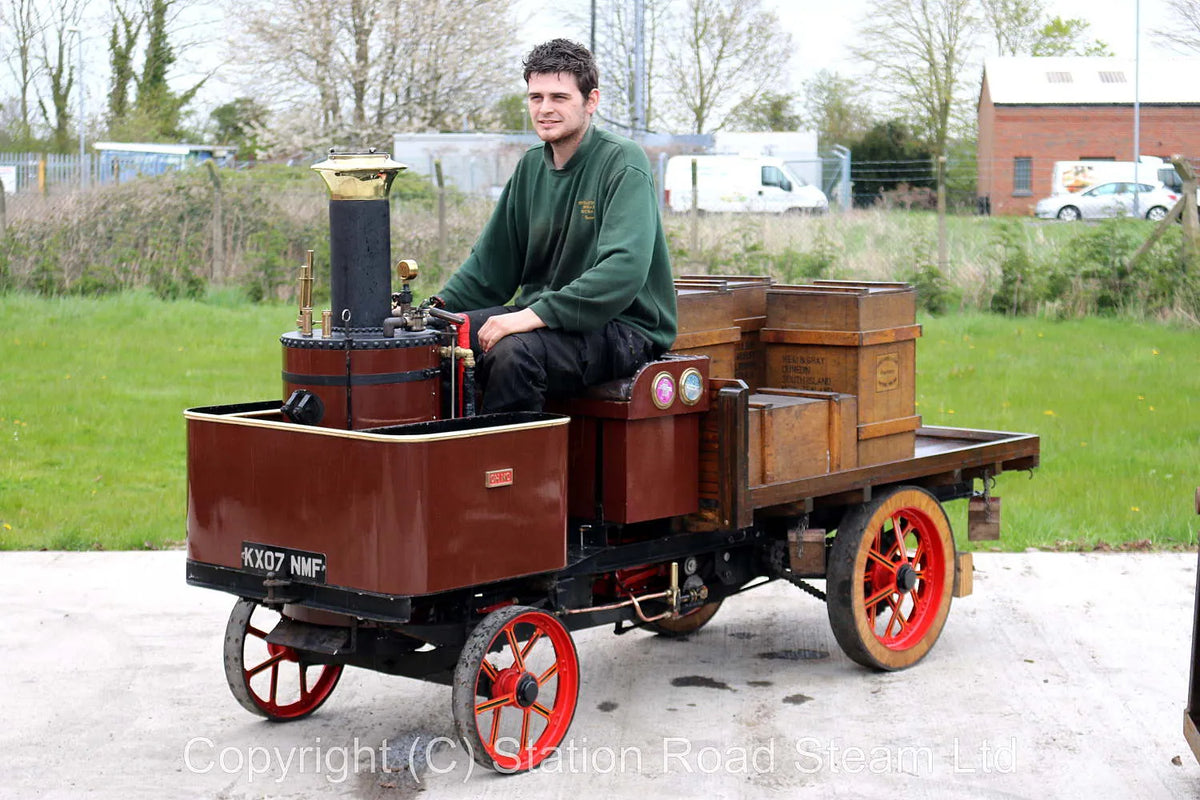 6 inch scale Burrell steam wagon