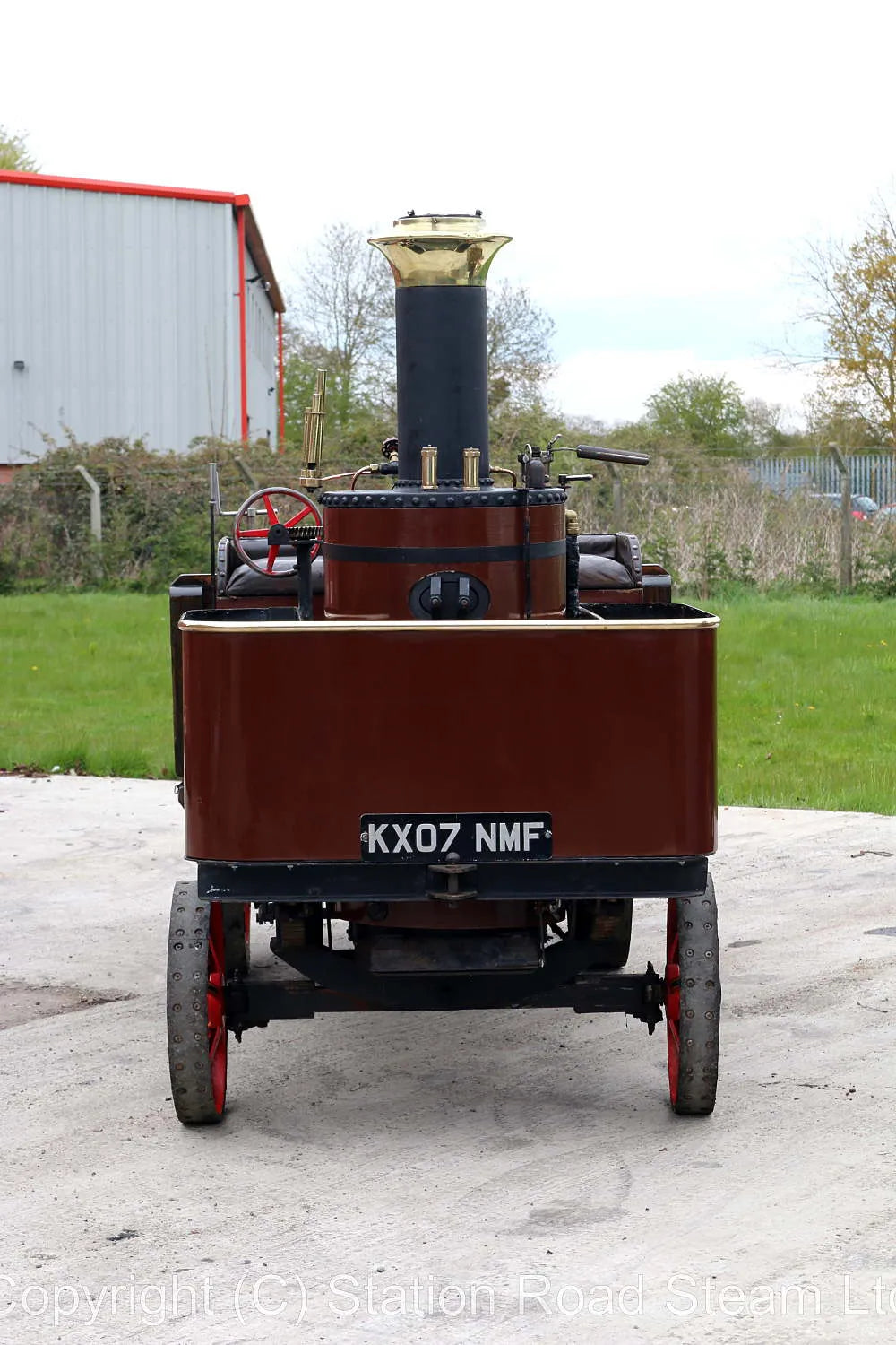 6 inch scale Burrell steam wagon