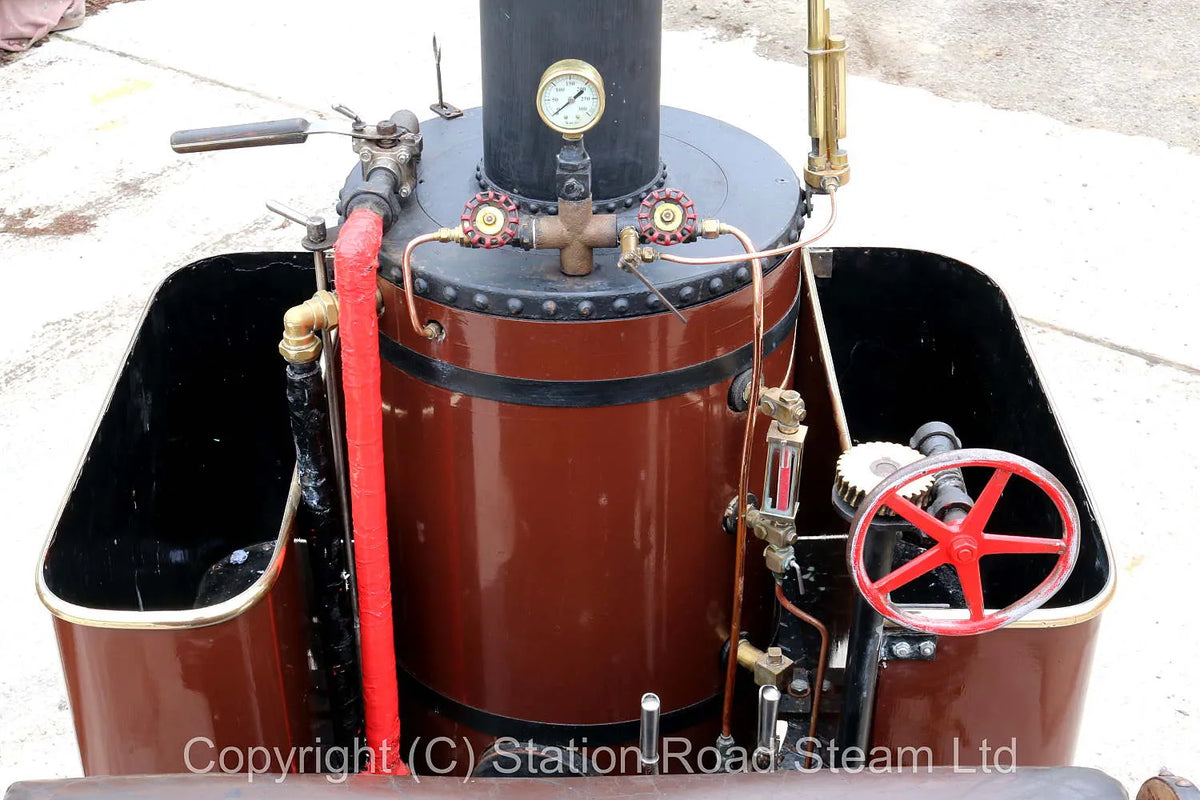6 inch scale Burrell steam wagon