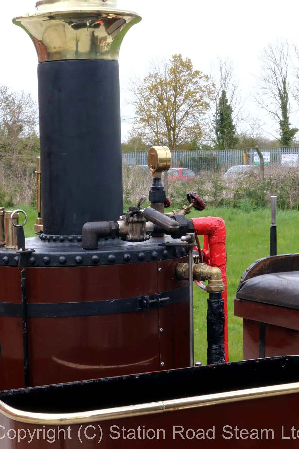 6 inch scale Burrell steam wagon