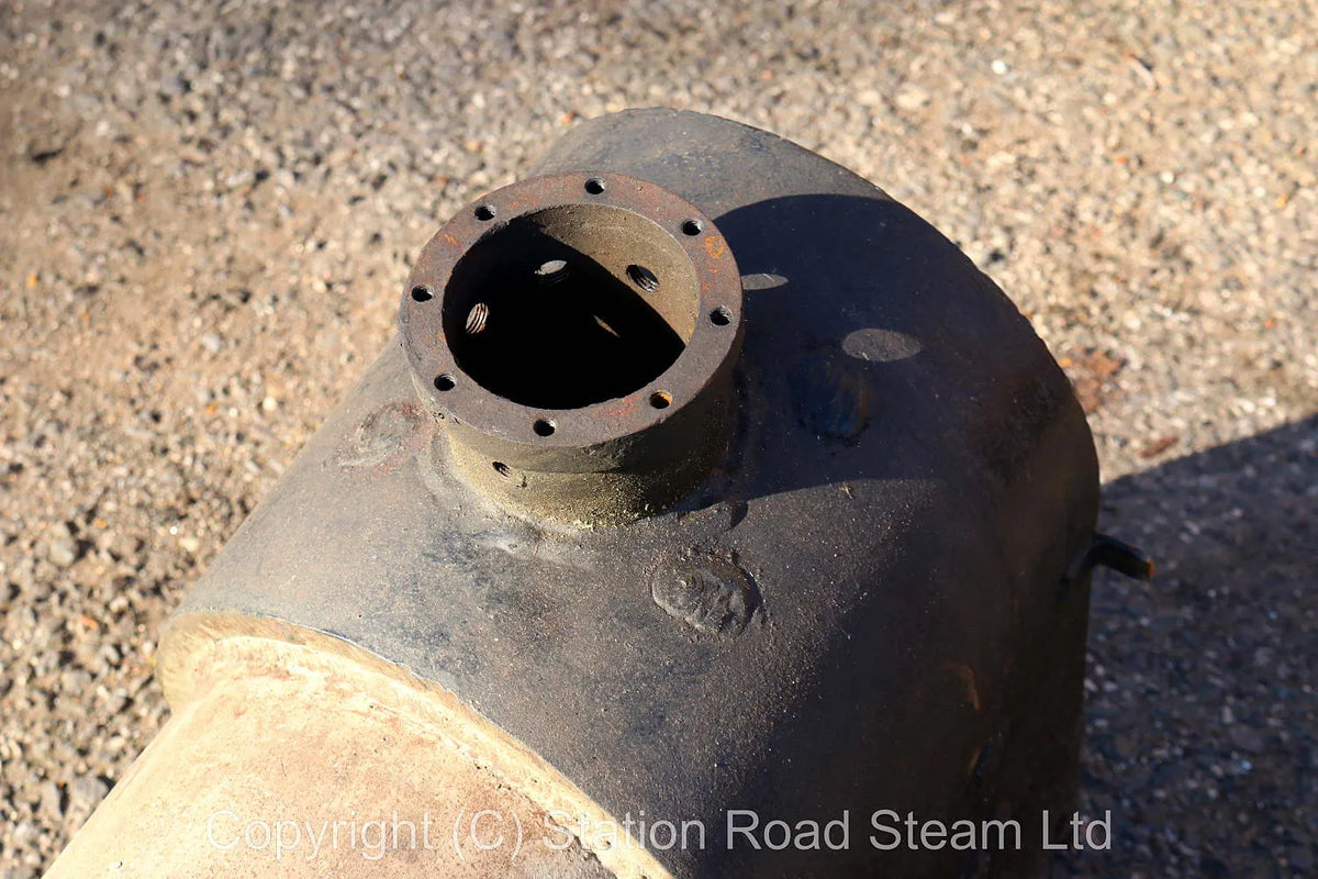 7 1/4 inch gauge 4 inch scale Hunslet boiler