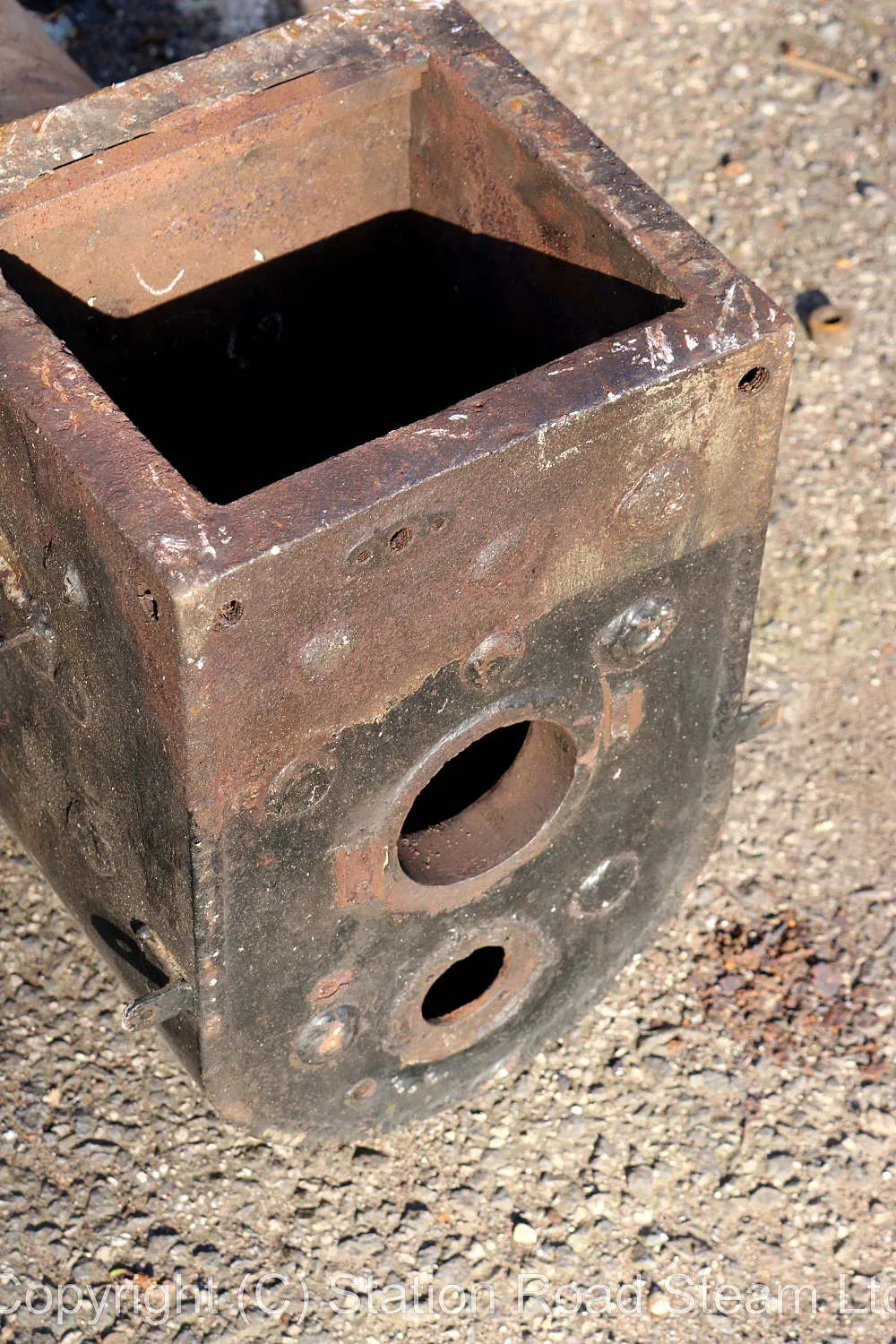7 1/4 inch gauge 4 inch scale Hunslet boiler