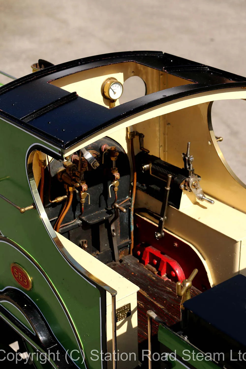 7 1/4 inch gauge LSWR Adams T6 4-4-0