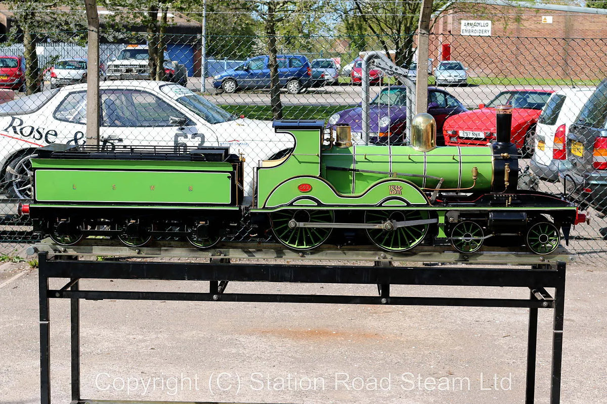 7 1/4 inch gauge LSWR Adams T6 4-4-0