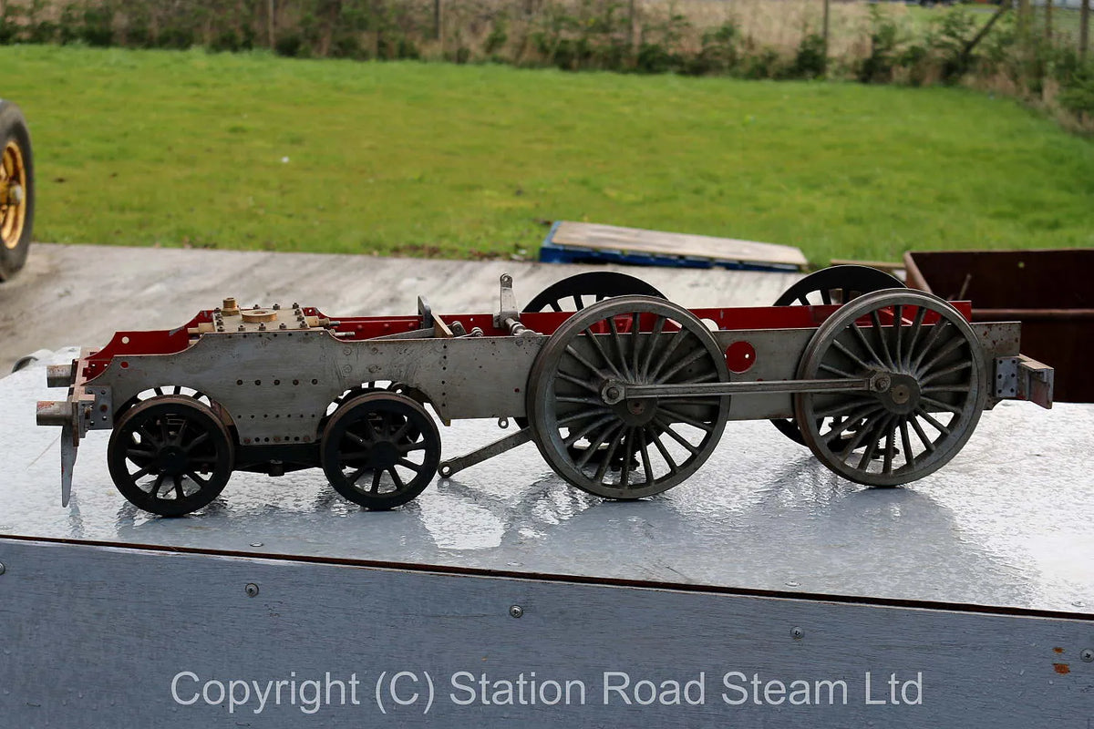 Part-built 5 inch gauge "Super Claud" 4-4-0 with commercial boiler