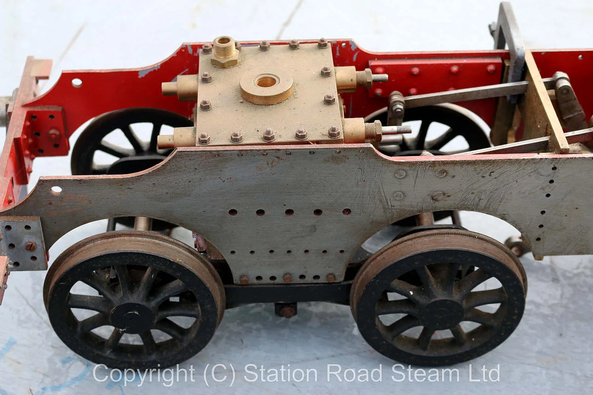 Part-built 5 inch gauge "Super Claud" 4-4-0 with commercial boiler