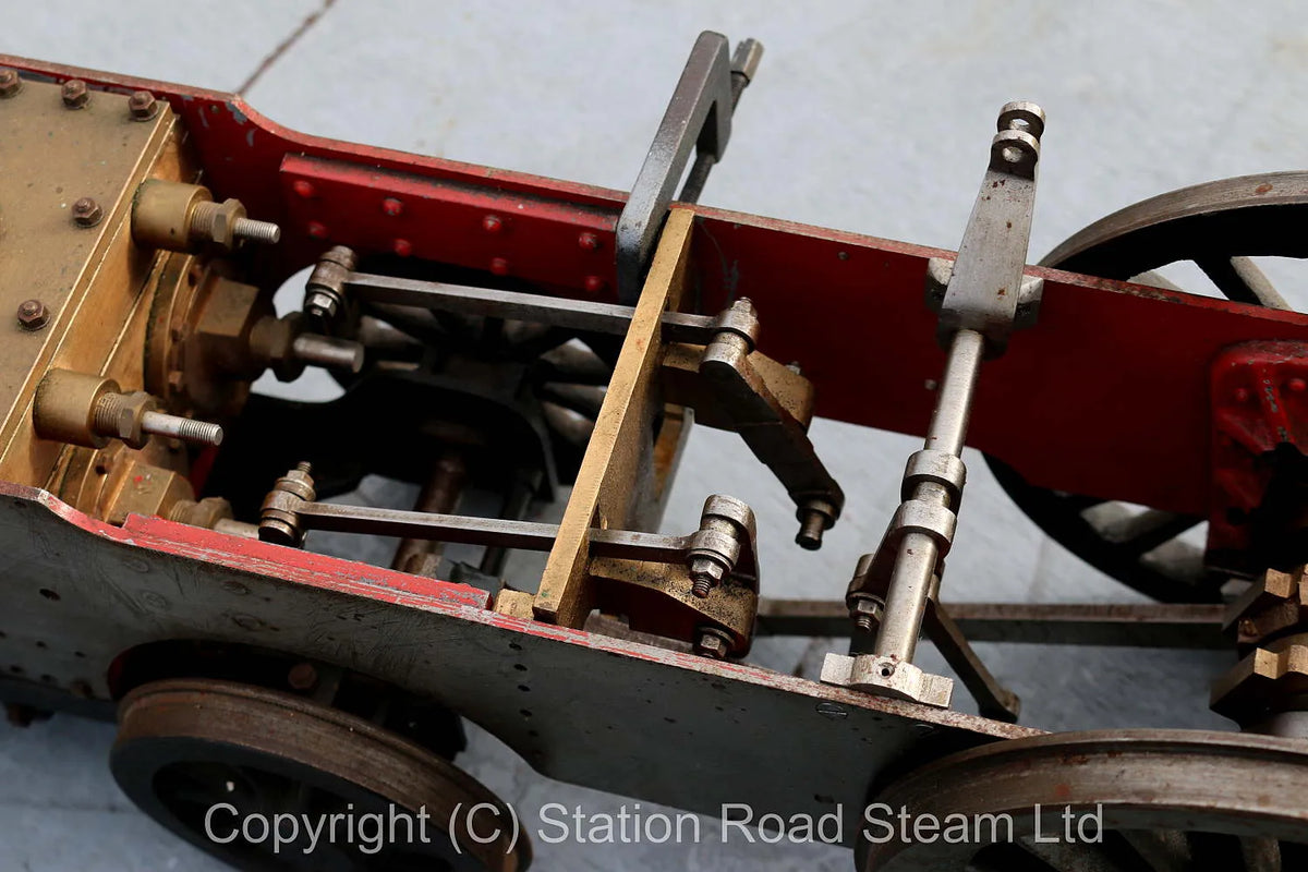 Part-built 5 inch gauge "Super Claud" 4-4-0 with commercial boiler