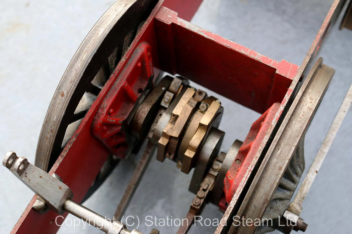 Part-built 5 inch gauge "Super Claud" 4-4-0 with commercial boiler