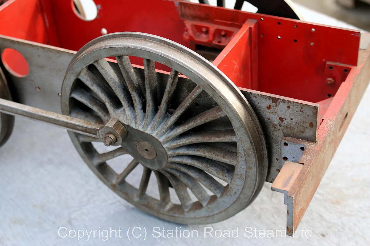 Part-built 5 inch gauge "Super Claud" 4-4-0 with commercial boiler