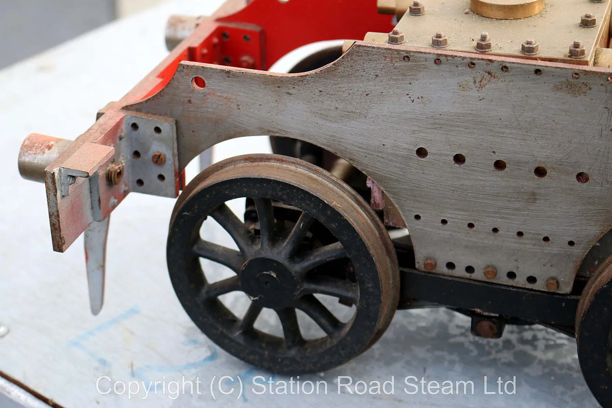 Part-built 5 inch gauge "Super Claud" 4-4-0 with commercial boiler