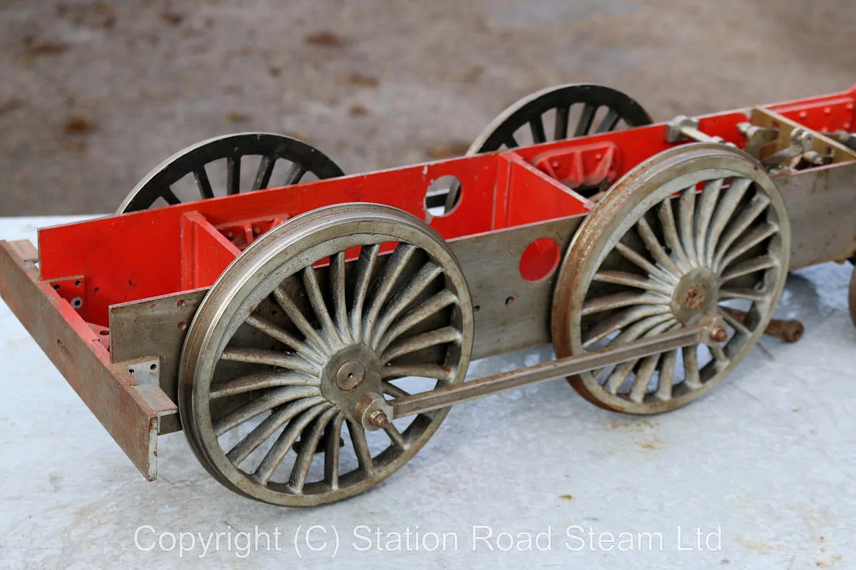 Part-built 5 inch gauge "Super Claud" 4-4-0 with commercial boiler