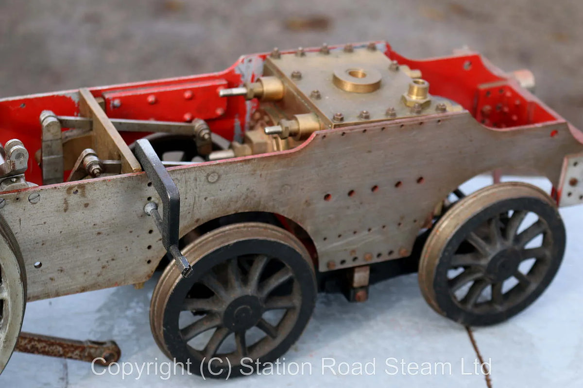 Part-built 5 inch gauge "Super Claud" 4-4-0 with commercial boiler