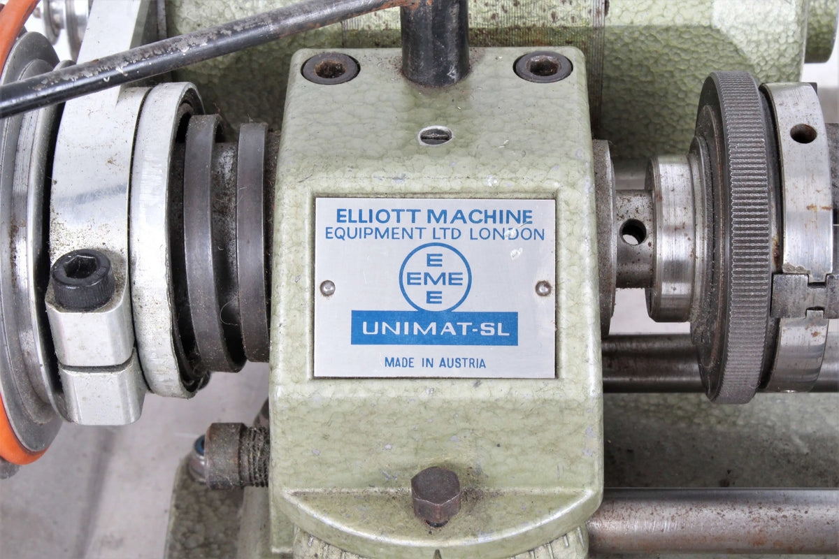Unimat SL lathe with power feed & milling attachment