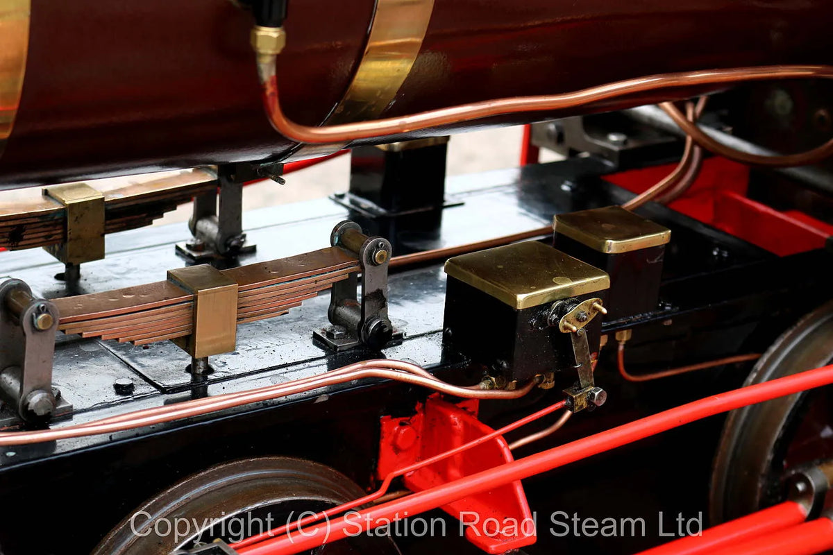 7 1/4 inch gauge "Romulus" 0-4-0T with tender