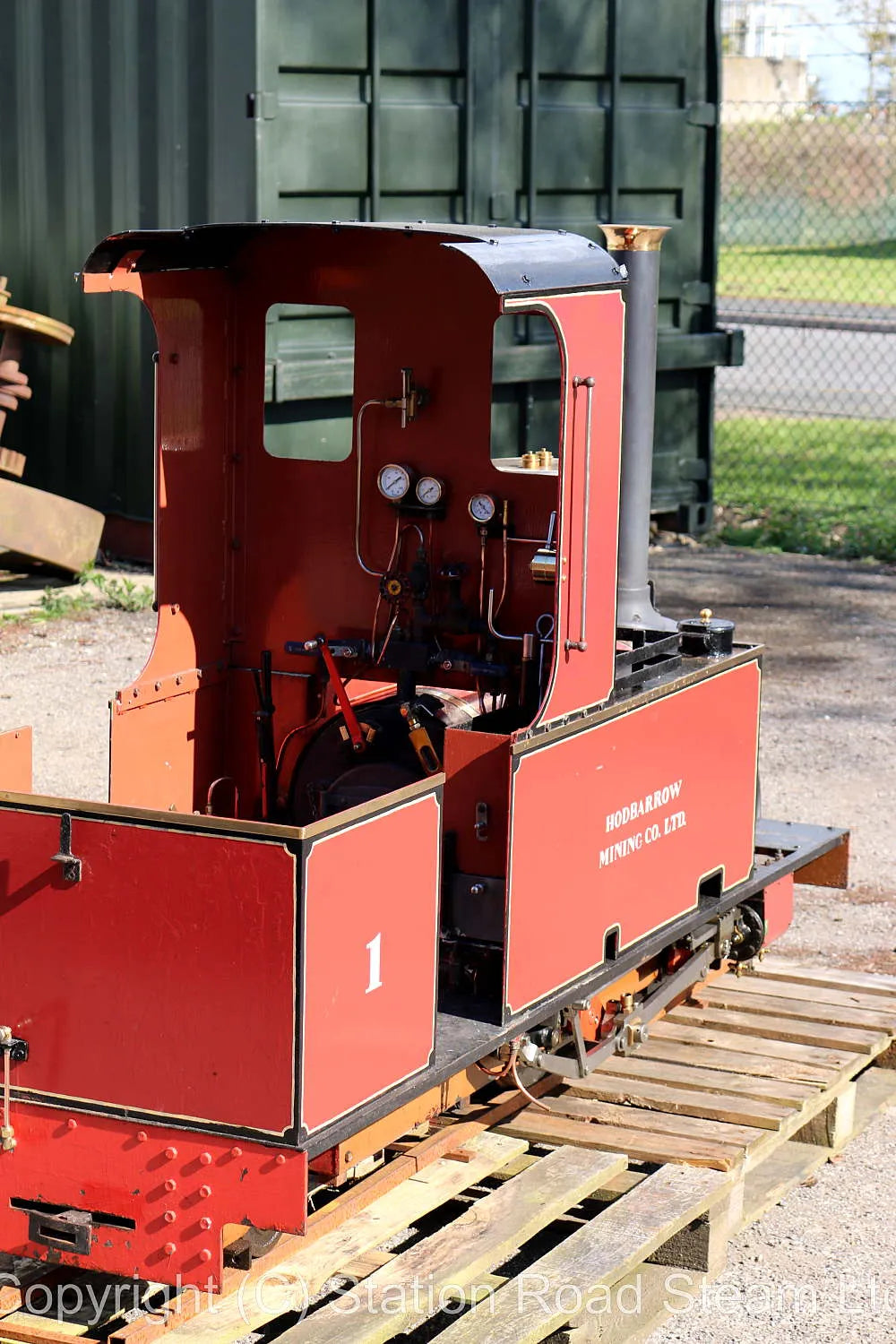 7 1/4 inch gauge "Tinkerbell" 0-4-2T
