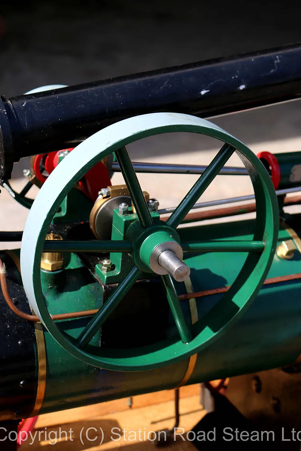 3 inch scale Marshall portable engine