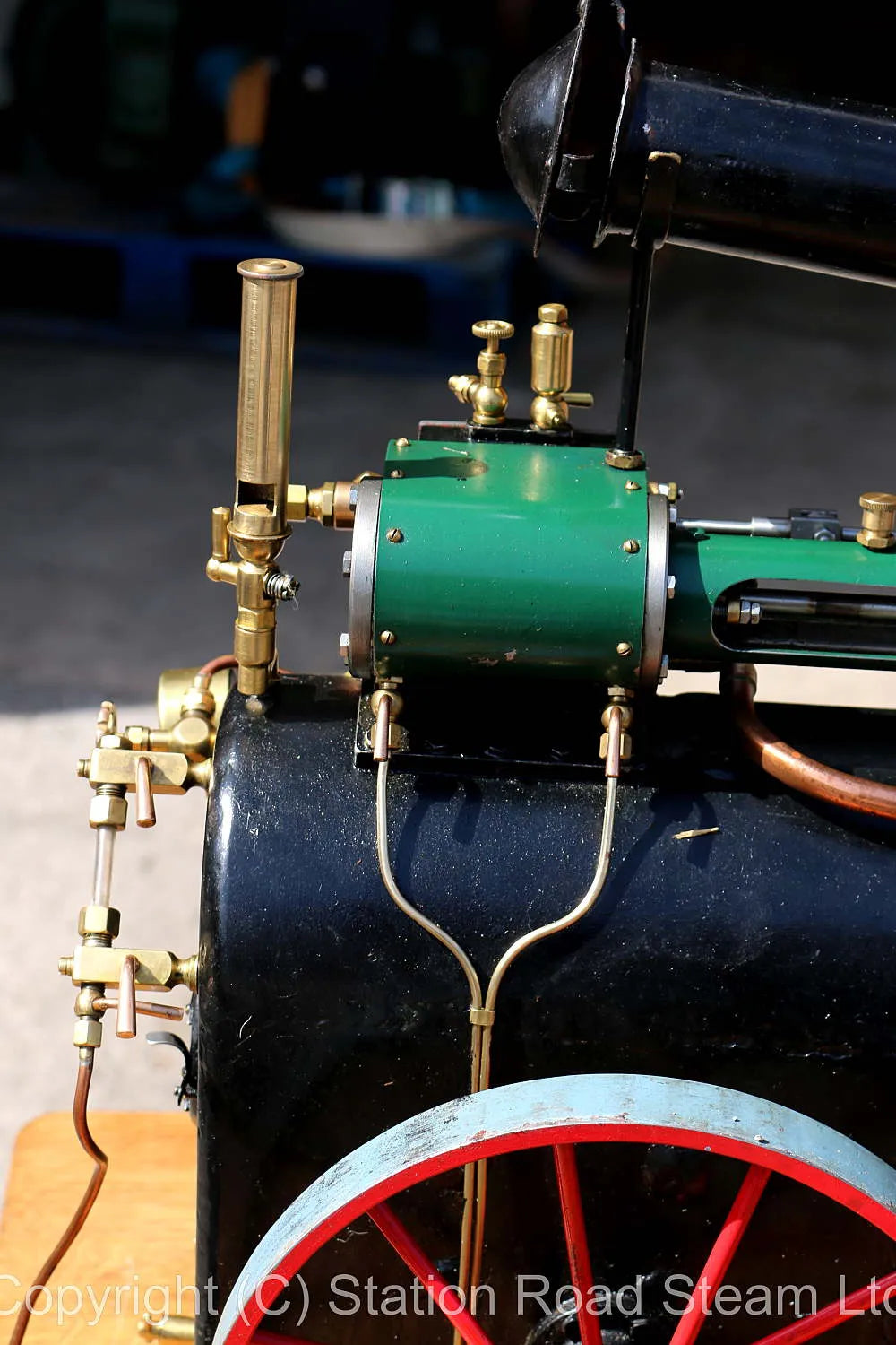 3 inch scale Marshall portable engine