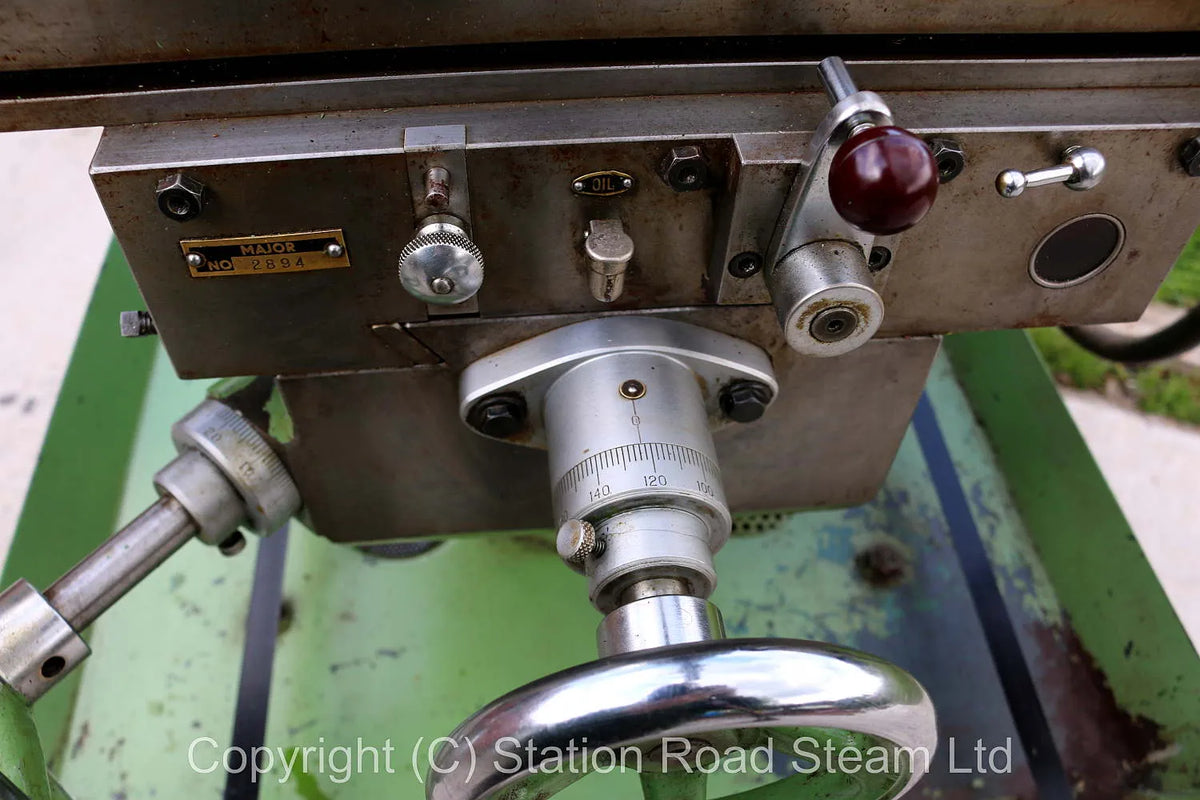 Tom Senior Major horizontal milling machine with vertical head