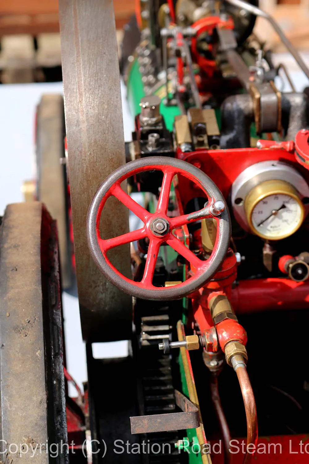 3 inch scale Burrell 6nhp agricultural engine