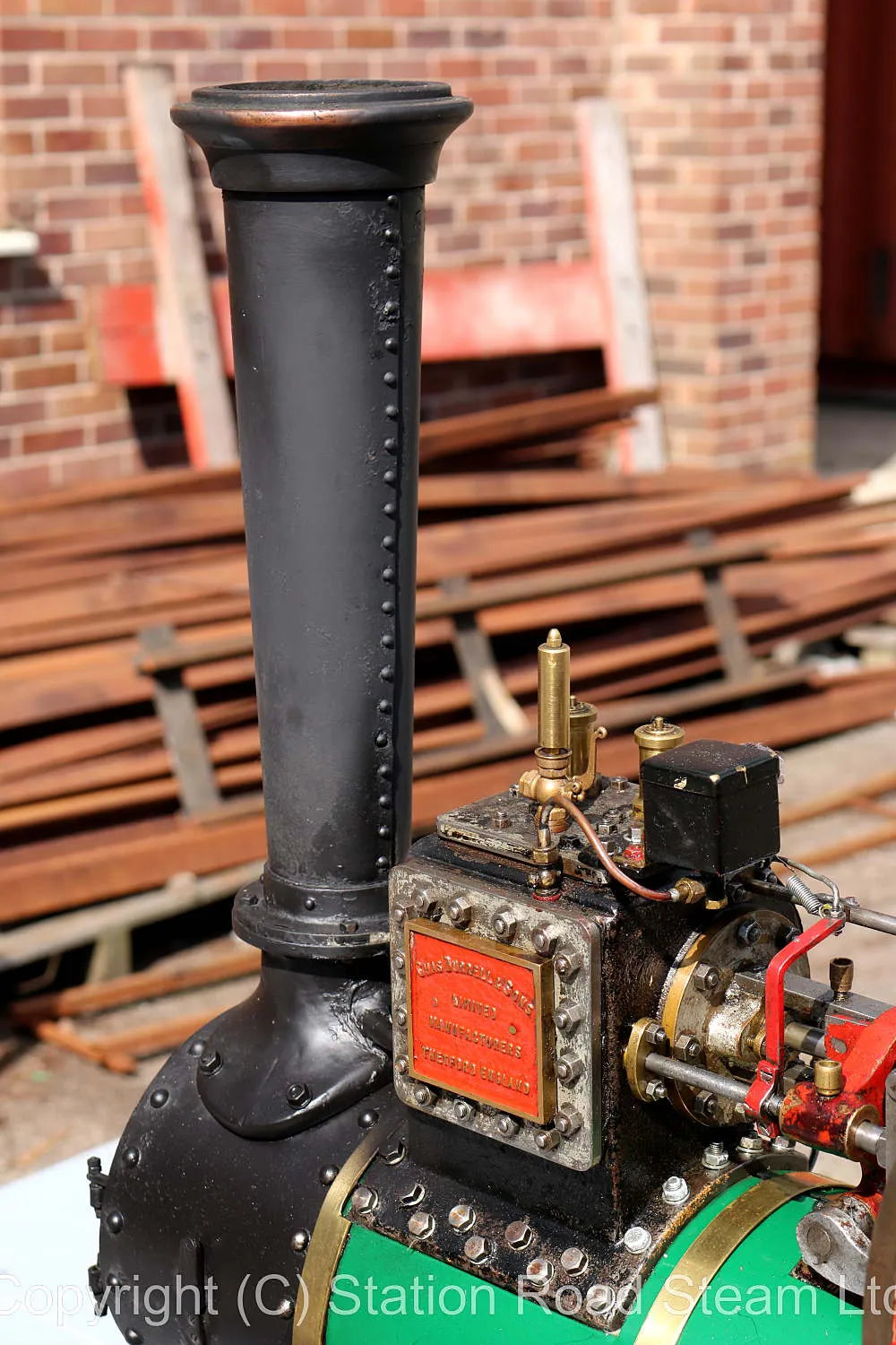3 inch scale Burrell 6nhp agricultural engine