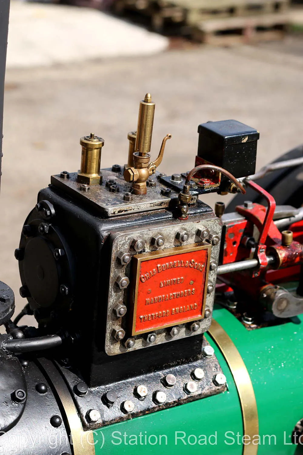 3 inch scale Burrell 6nhp agricultural engine