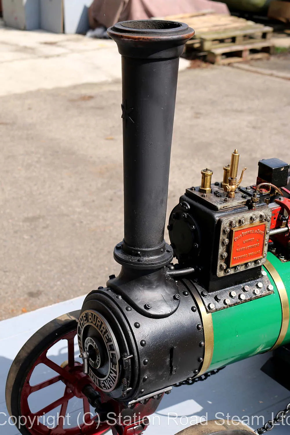 3 inch scale Burrell 6nhp agricultural engine