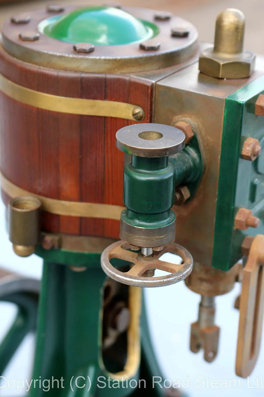 Part-built Stuart Turner 5A vertical engine
