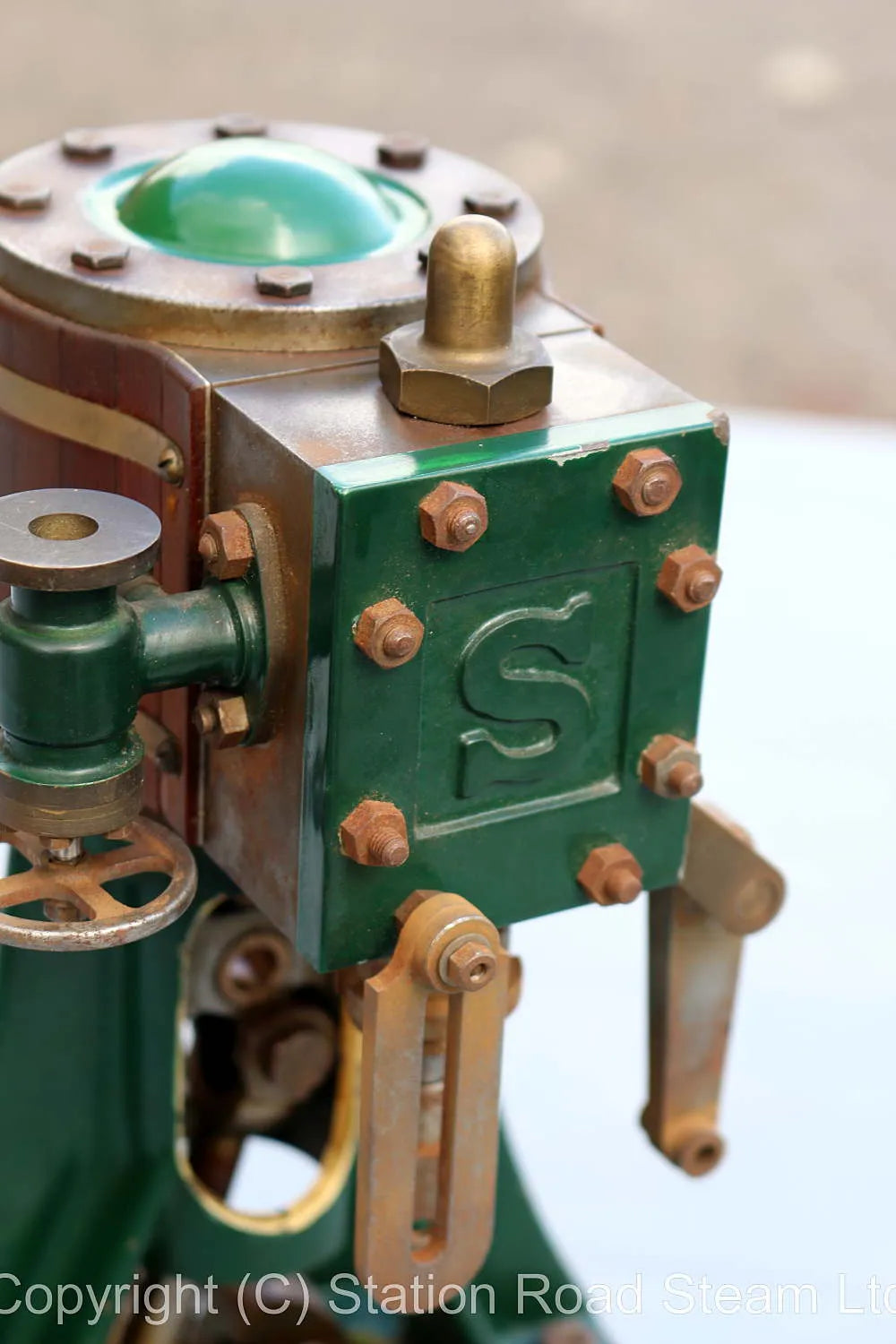 Part-built Stuart Turner 5A vertical engine