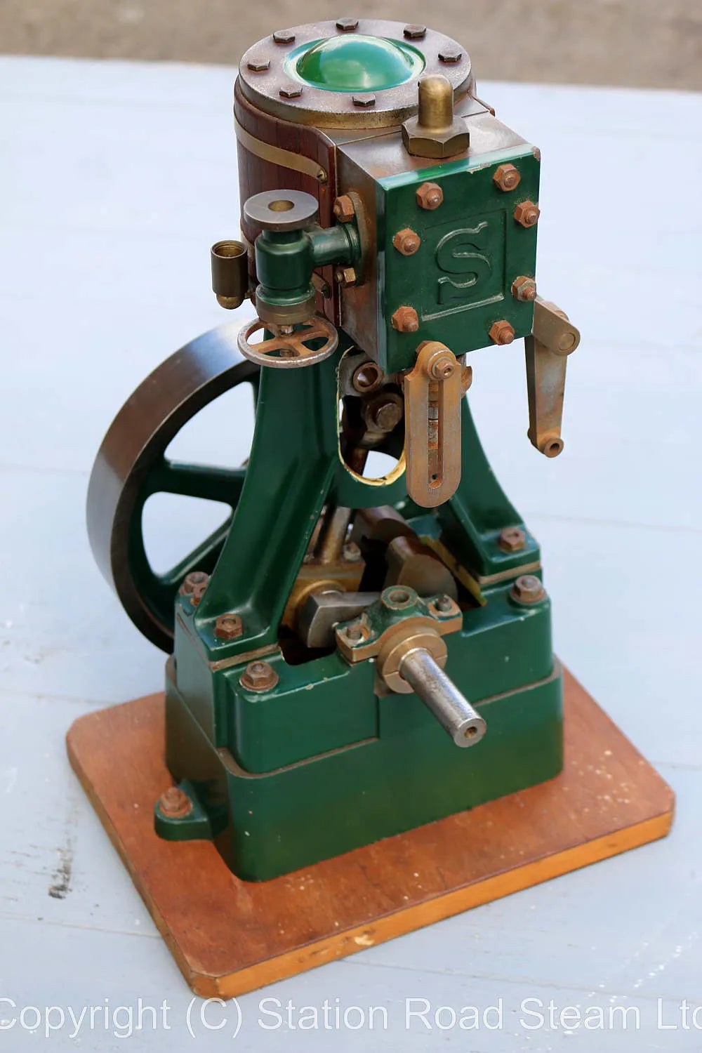 Part-built Stuart Turner 5A vertical engine