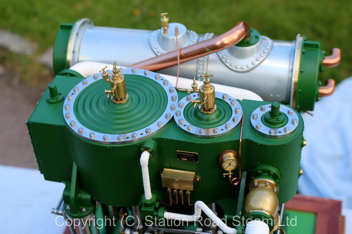 1 1/2 inch scale Alfred Dodman compound marine engine