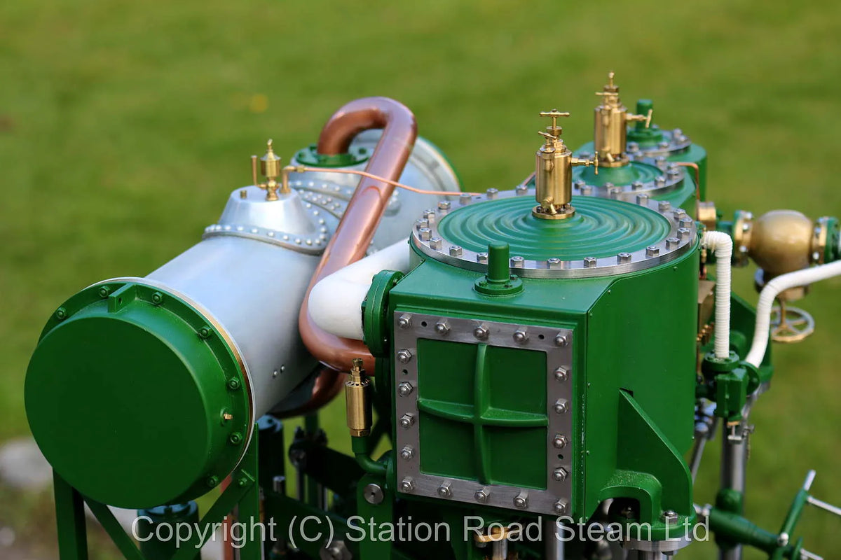 1 1/2 inch scale Alfred Dodman compound marine engine