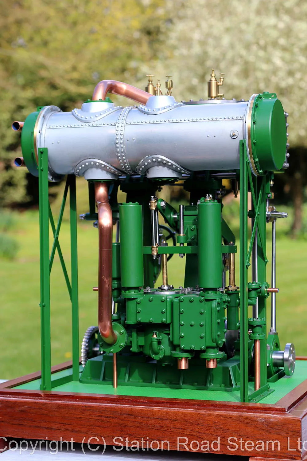 1 1/2 inch scale Alfred Dodman compound marine engine