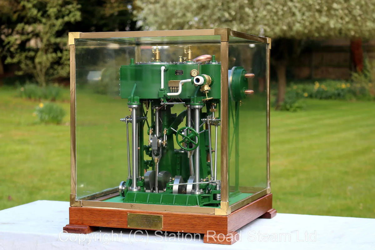 1 1/2 inch scale Alfred Dodman compound marine engine