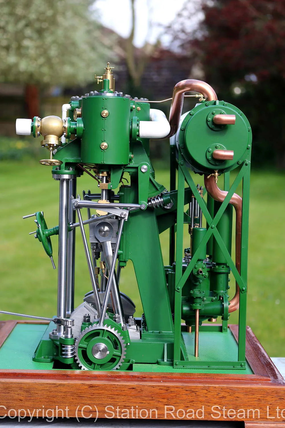 1 1/2 inch scale Alfred Dodman compound marine engine