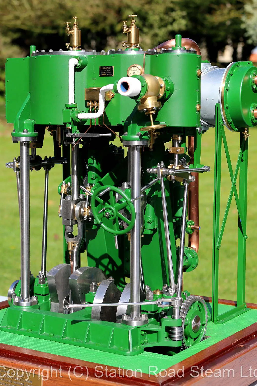 1 1/2 inch scale Alfred Dodman compound marine engine
