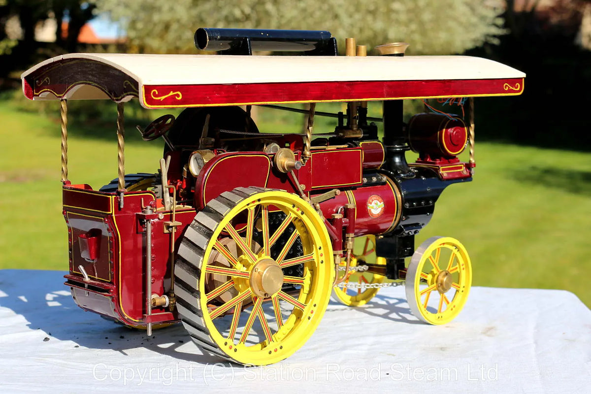 Michael Holden coal-fired Allchin Showman's engine